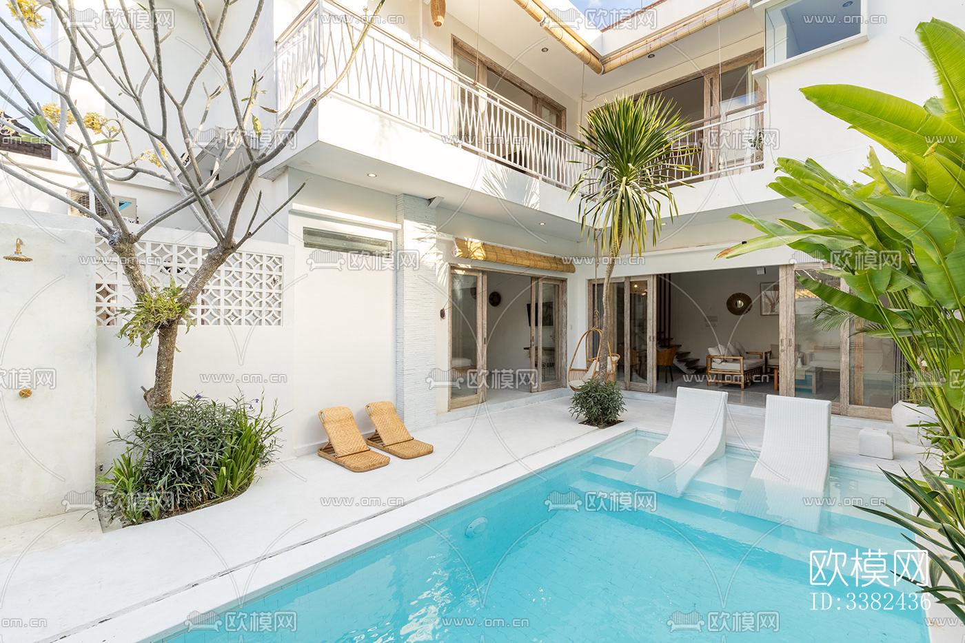 现代别墅效果图下载（渲染图16）