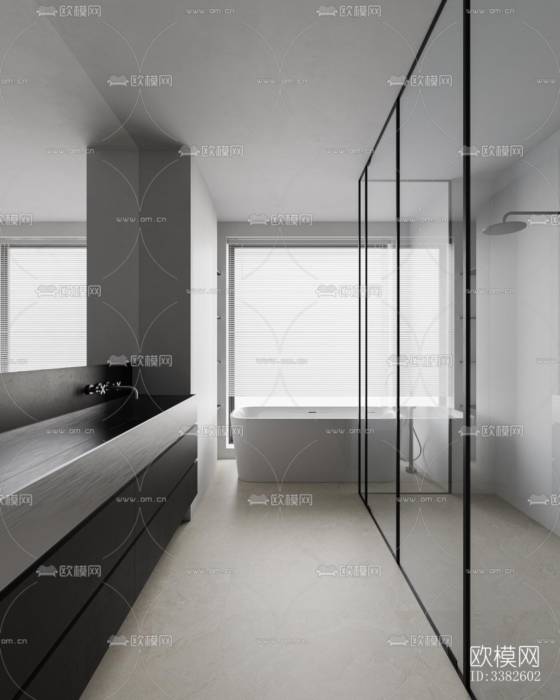 现代别墅效果图下载（渲染图13）