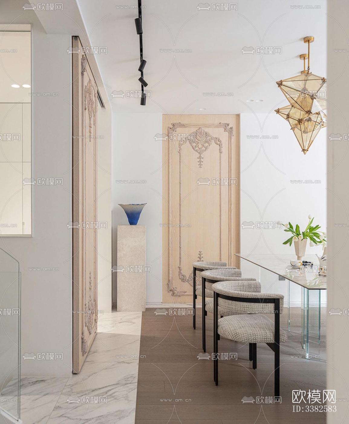 现代别墅效果图下载（渲染图3）