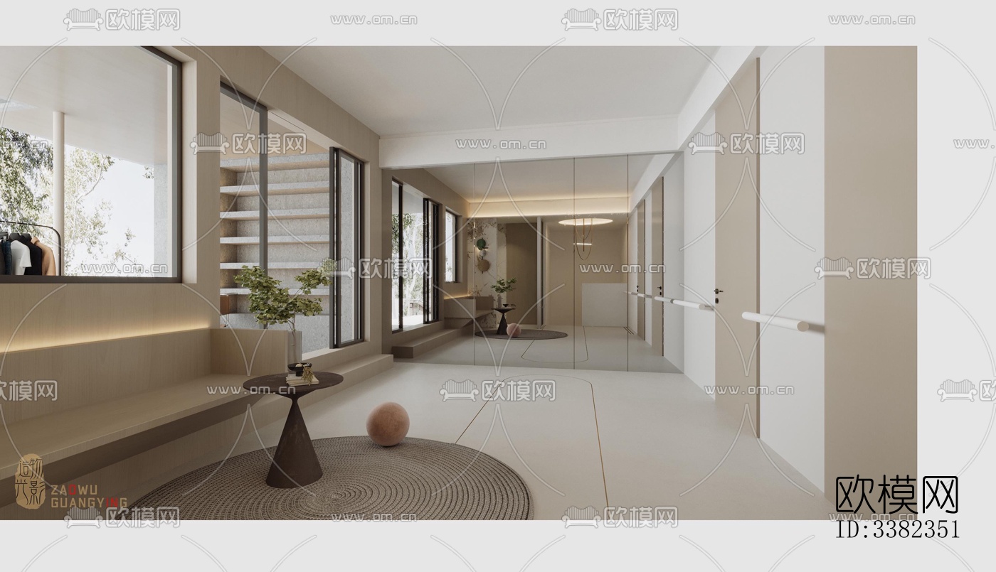 现代别墅效果图下载（渲染图5）