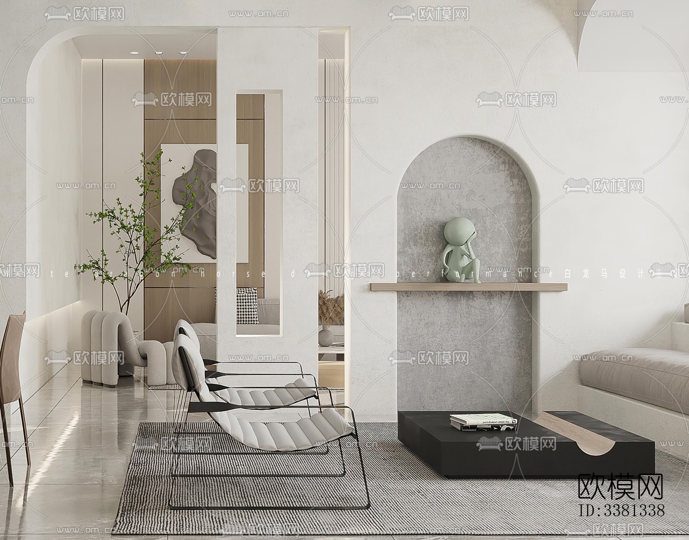 现代别墅效果图下载（渲染图5）