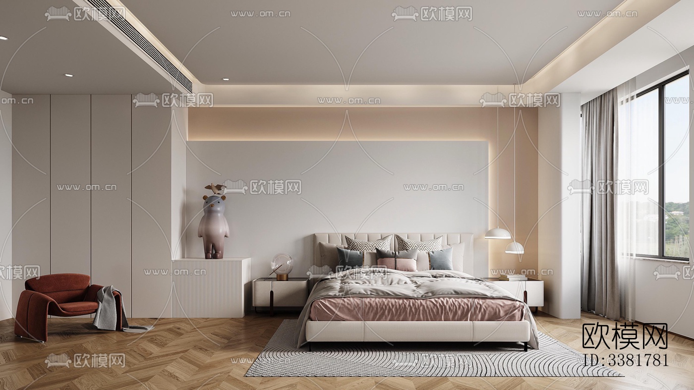 现代别墅效果图下载（渲染图8）