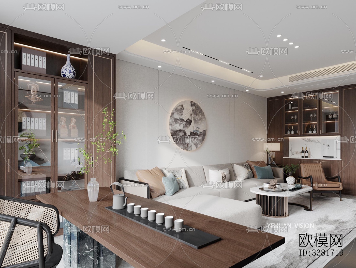 现代别墅效果图下载（渲染图2）