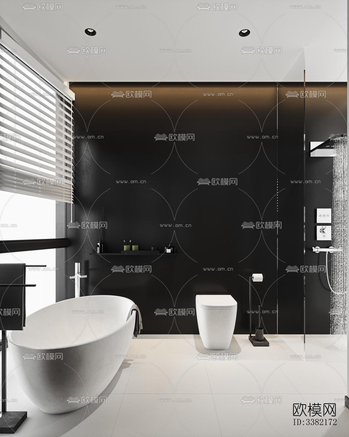 现代别墅效果图下载（渲染图7）