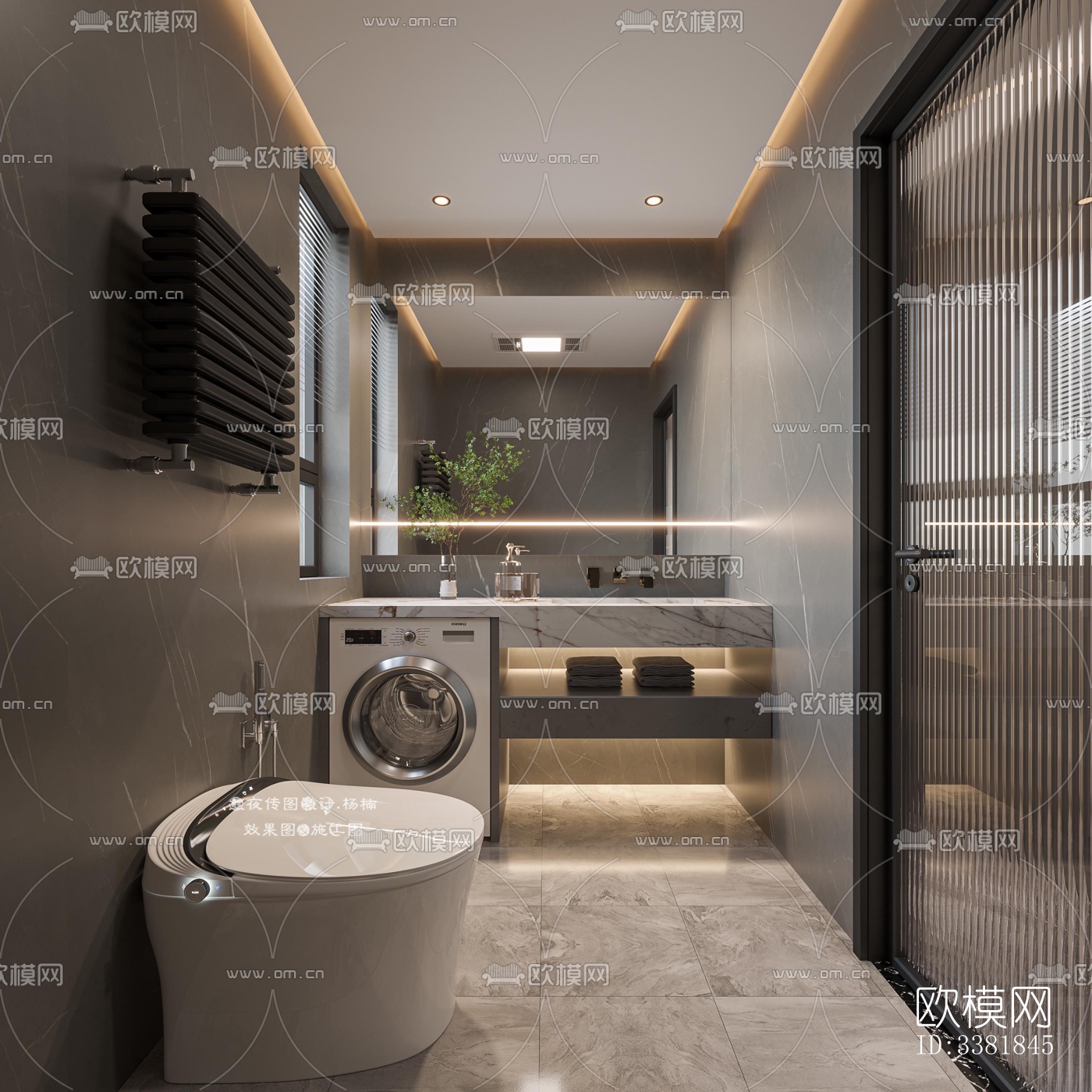 现代别墅效果图下载（渲染图17）