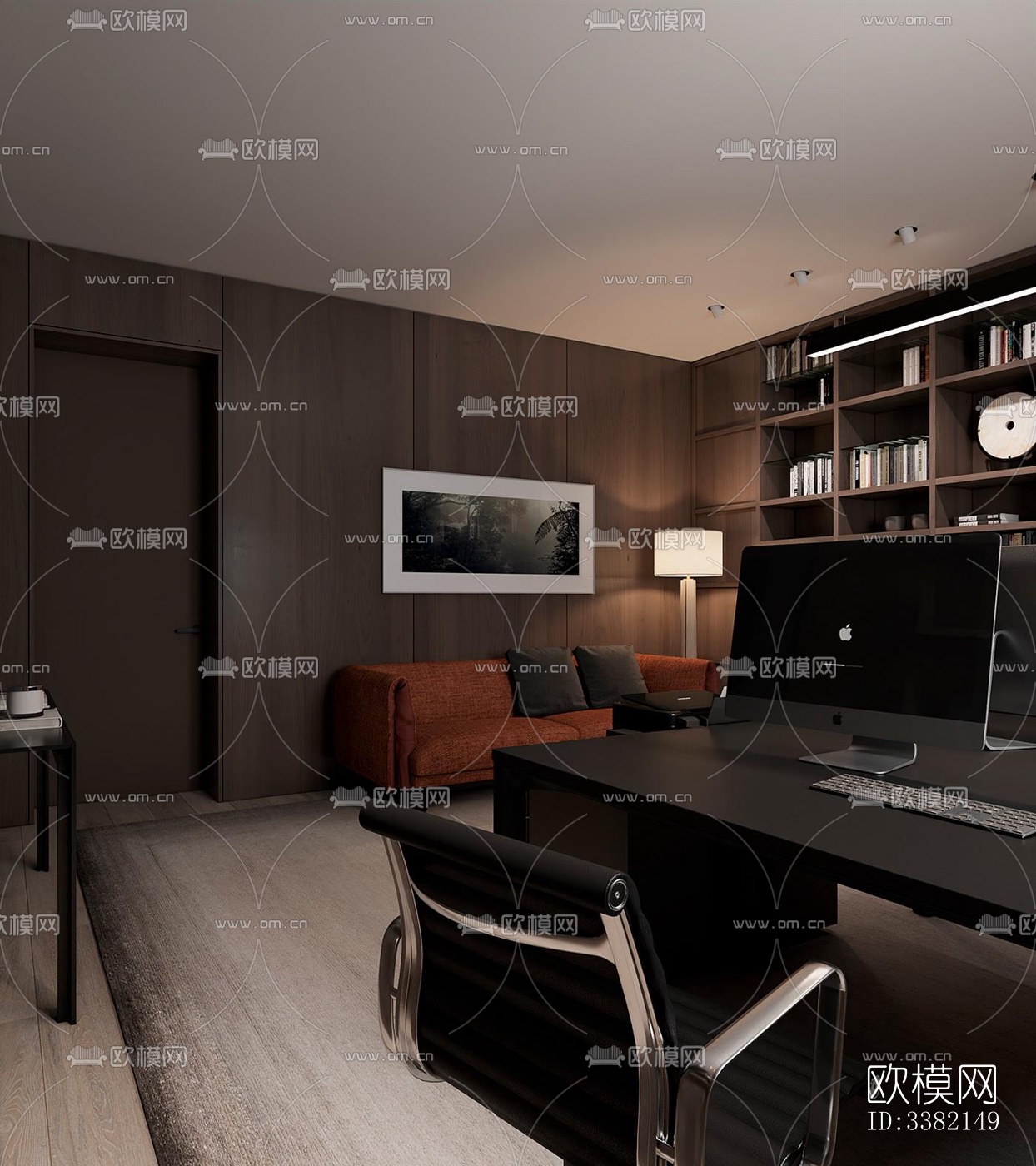 现代别墅效果图下载（渲染图5）