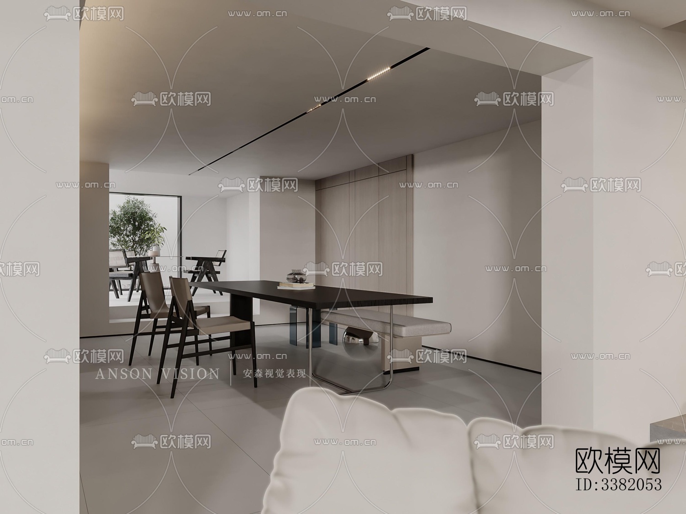 现代别墅效果图下载（渲染图15）