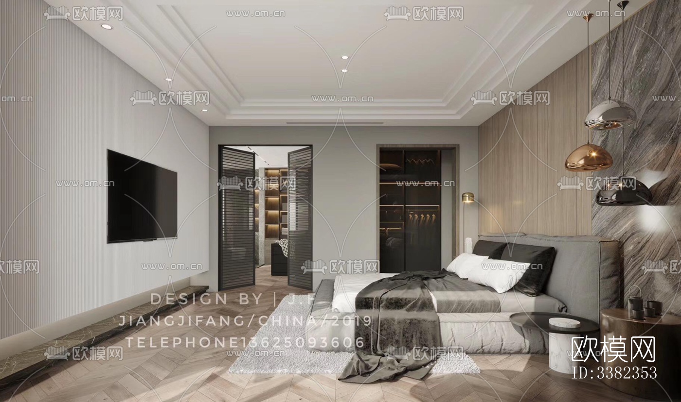 现代别墅效果图下载（渲染图13）