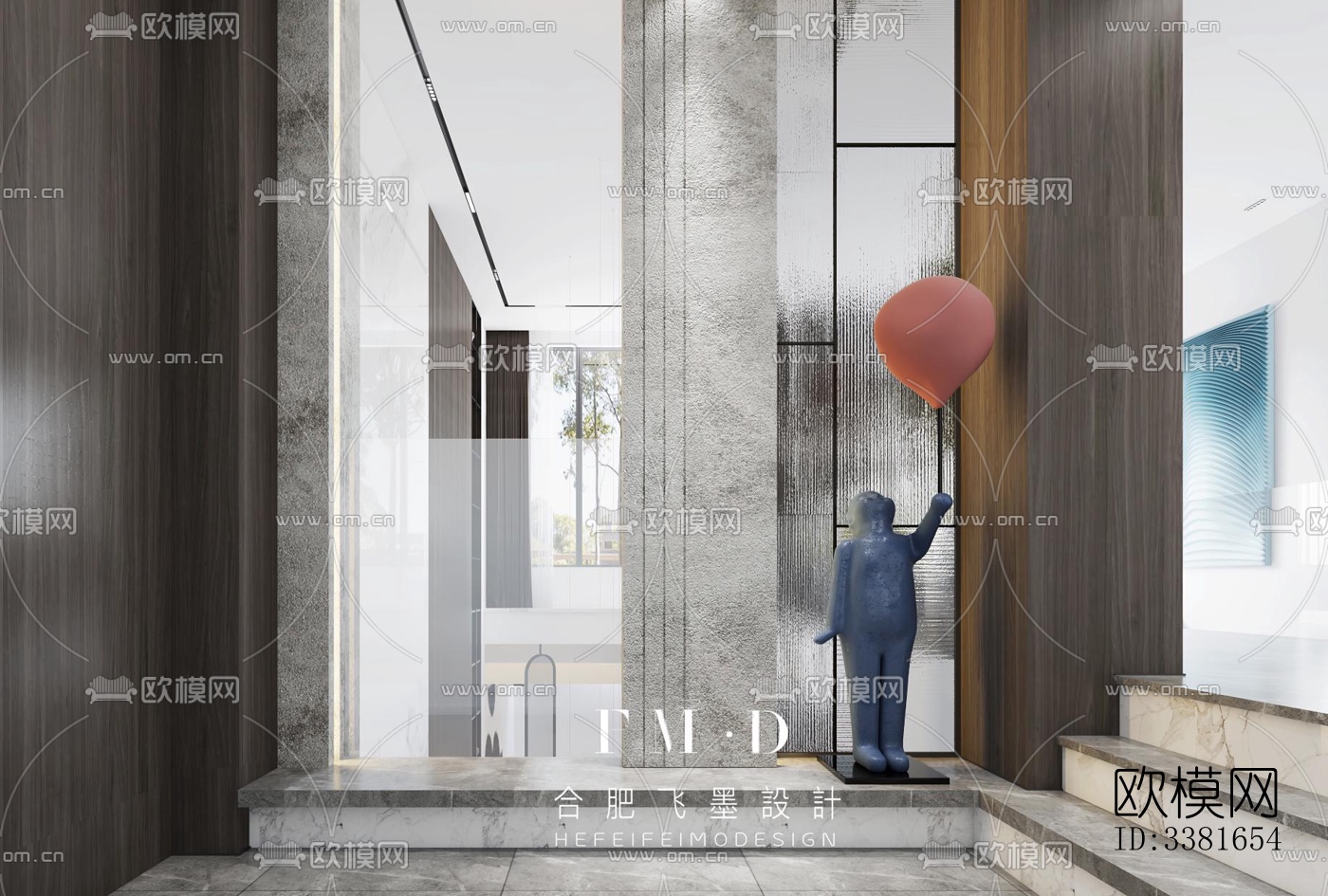 现代别墅效果图下载（渲染图17）