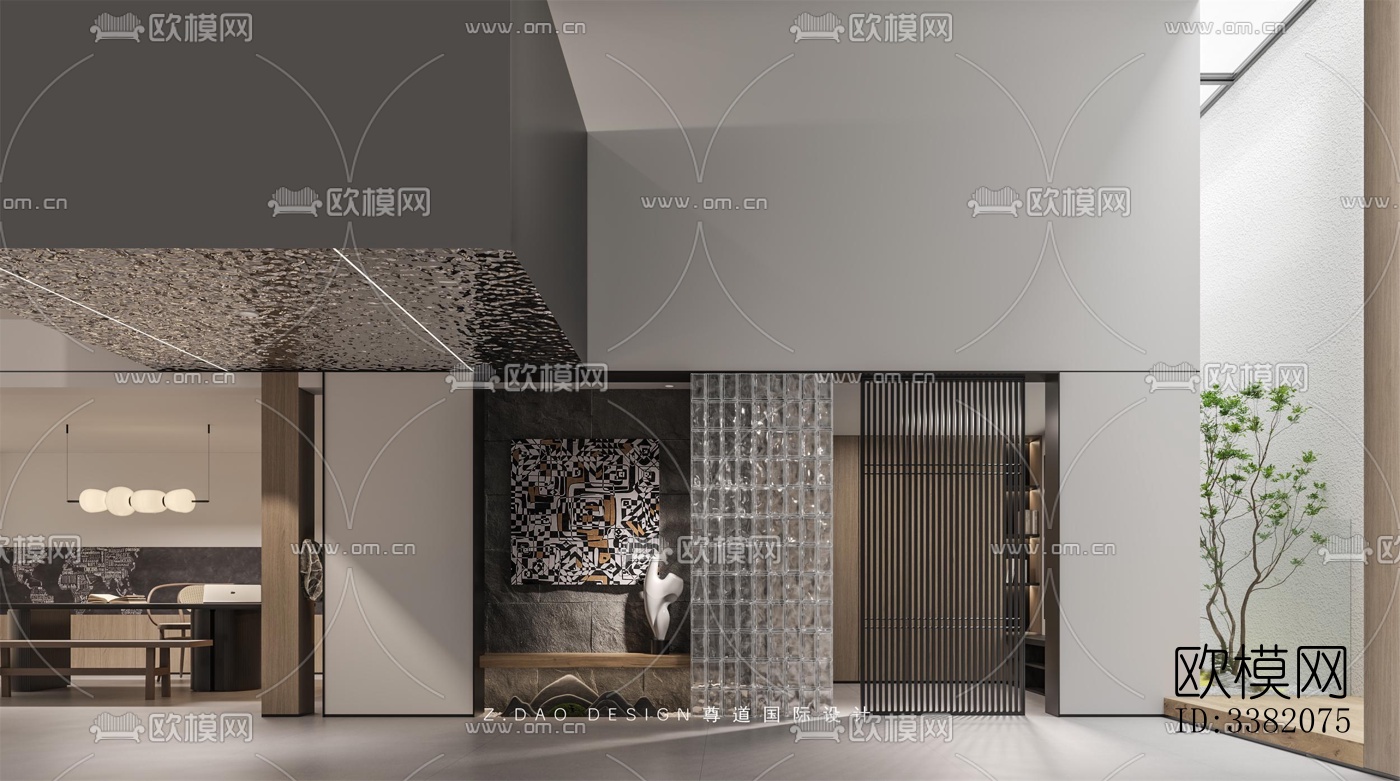 现代别墅效果图下载（渲染图1）