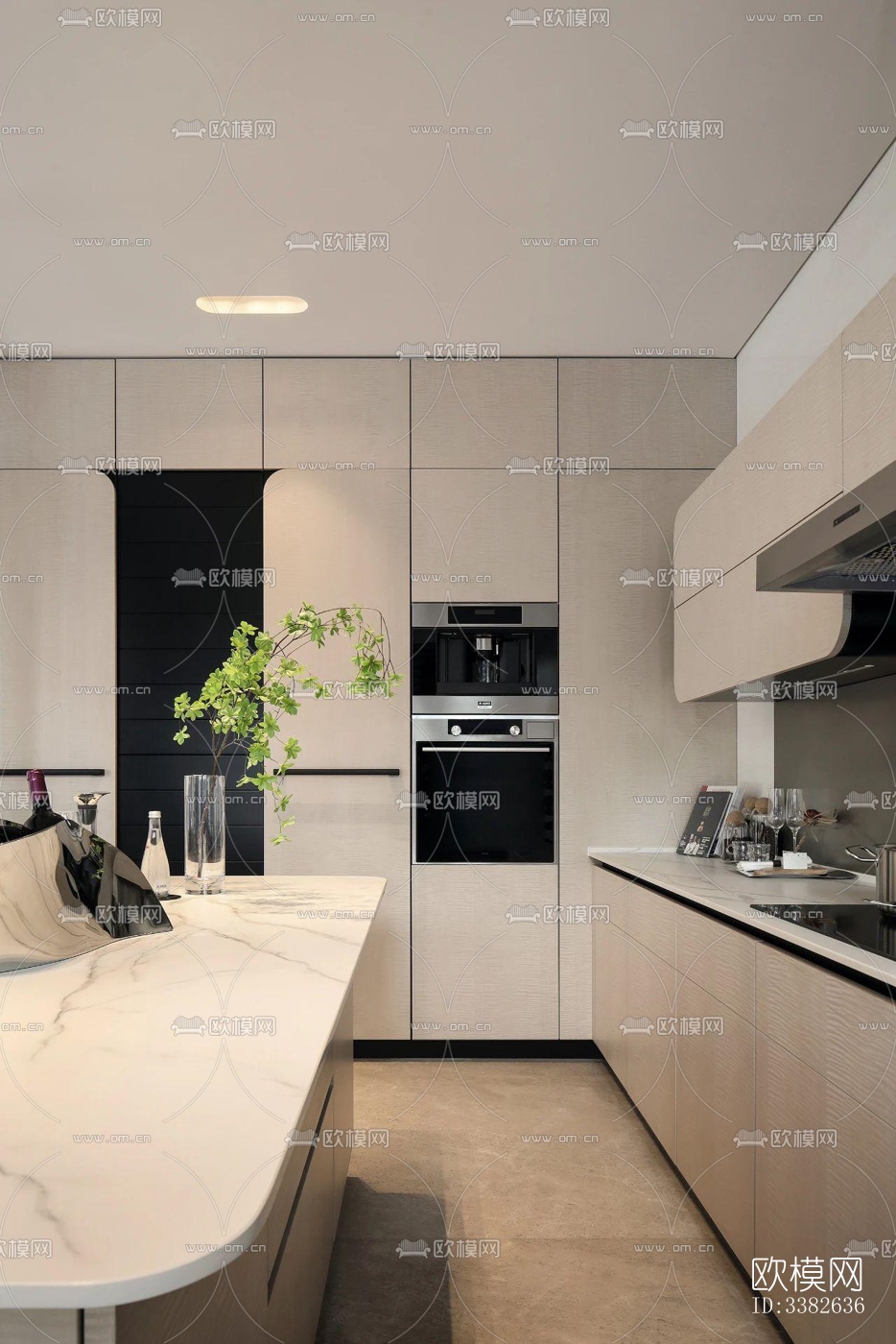 现代别墅效果图下载（渲染图3）