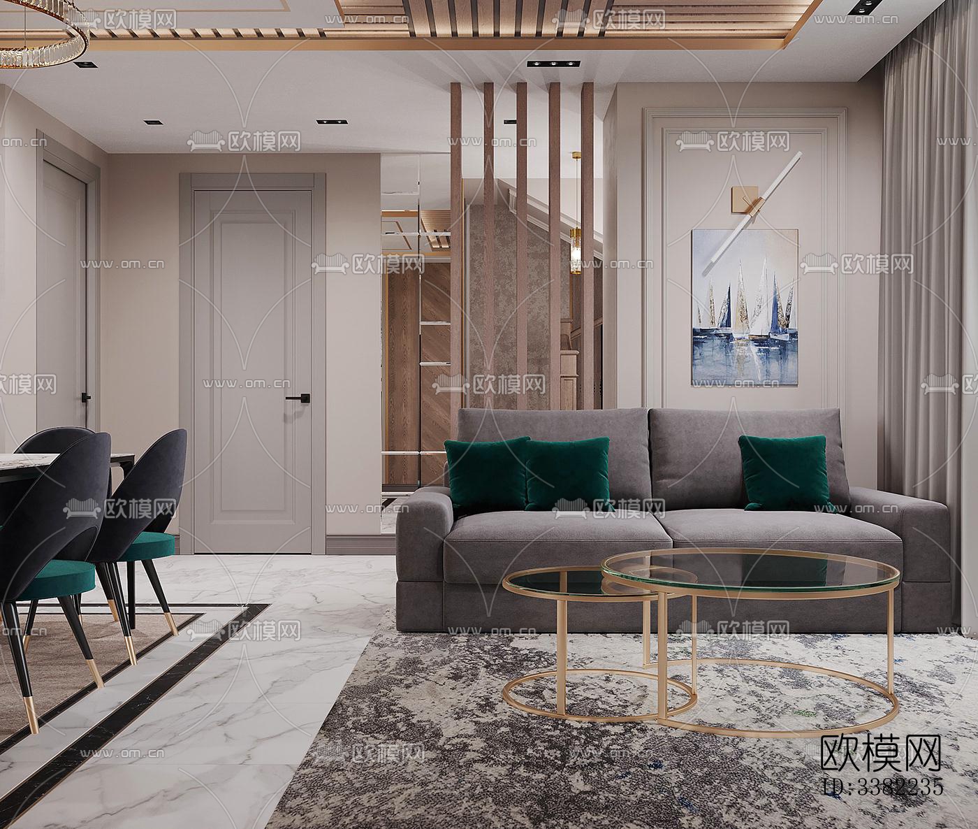 现代别墅效果图下载（渲染图10）