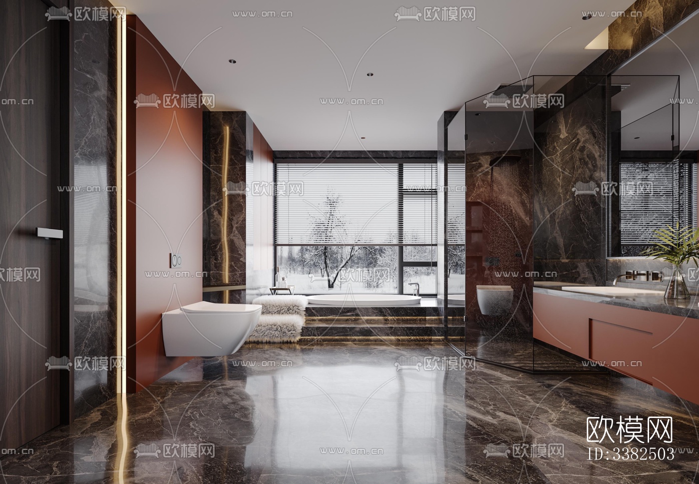 现代别墅效果图下载（渲染图9）