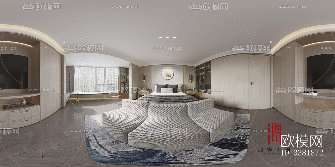 现代别墅效果图下载（渲染图8）