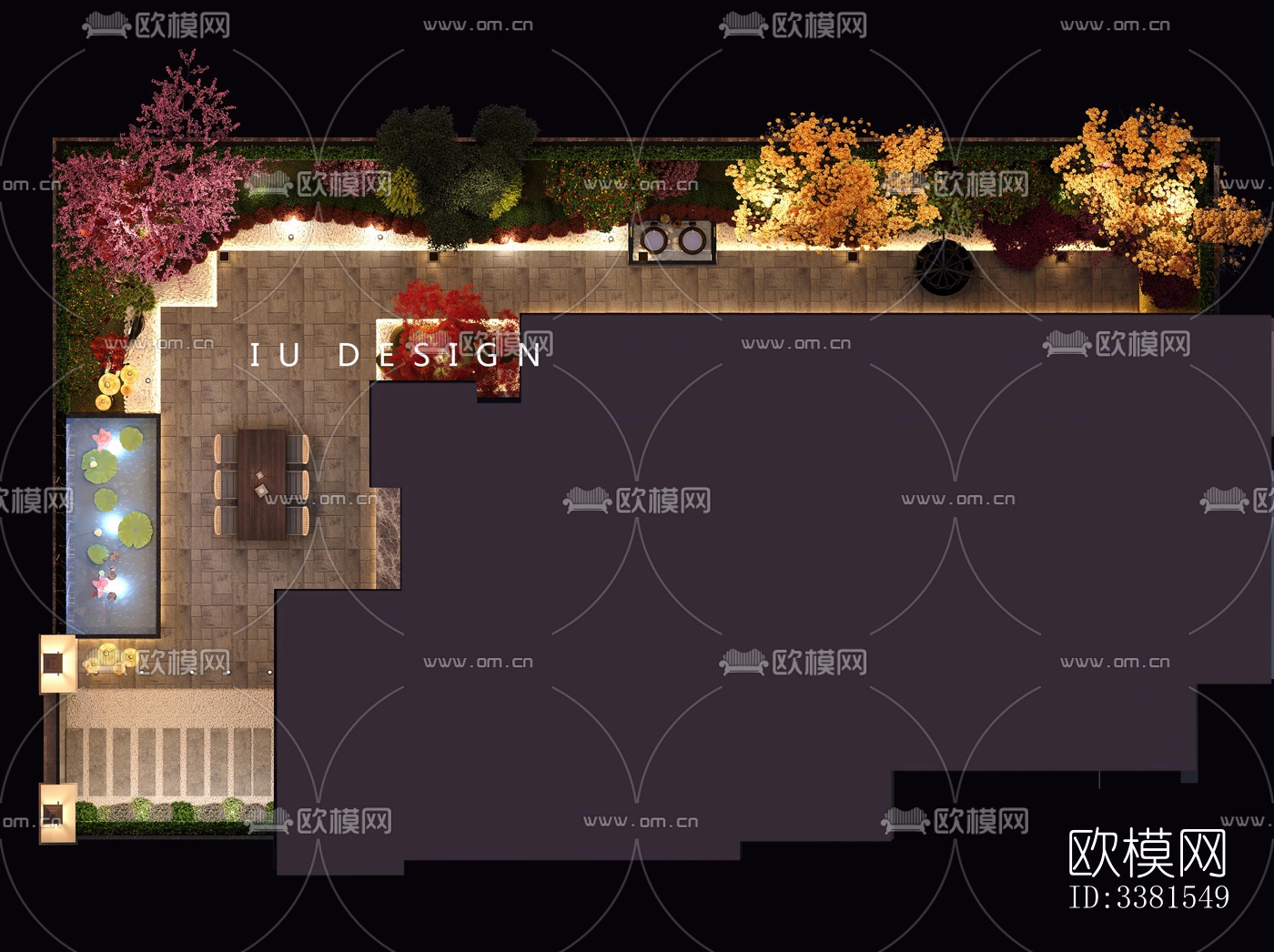 现代别墅效果图下载（渲染图14）