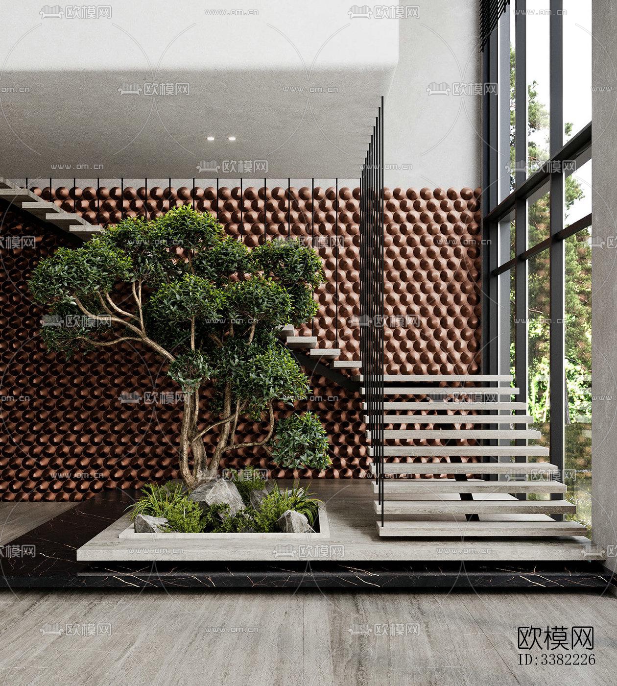 现代别墅效果图下载（渲染图8）