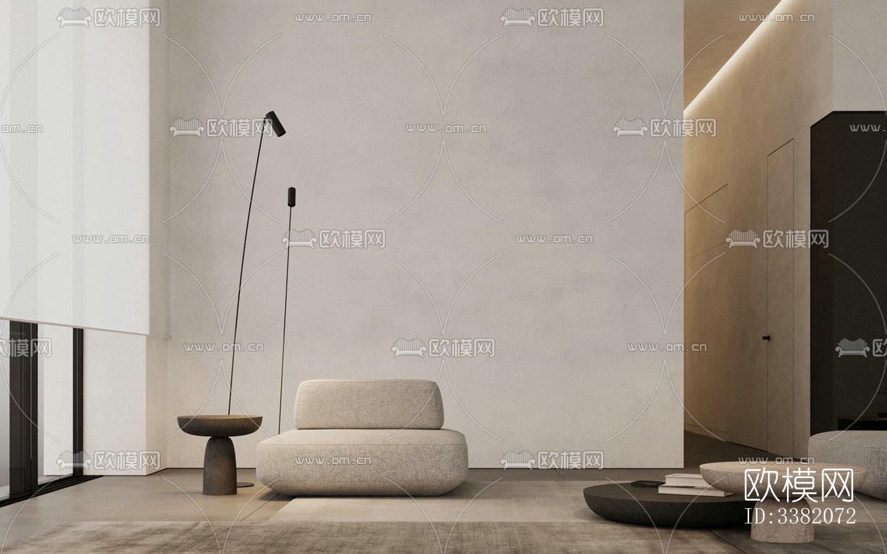 现代别墅效果图下载（渲染图1）