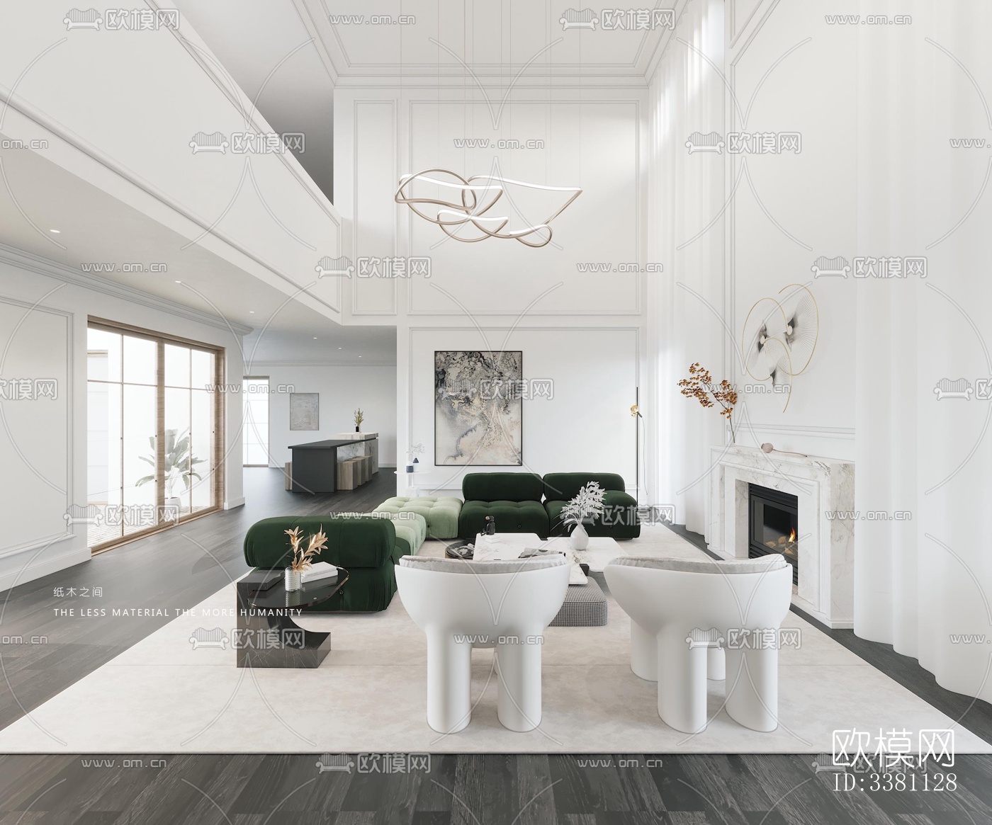 现代别墅效果图下载（渲染图5）