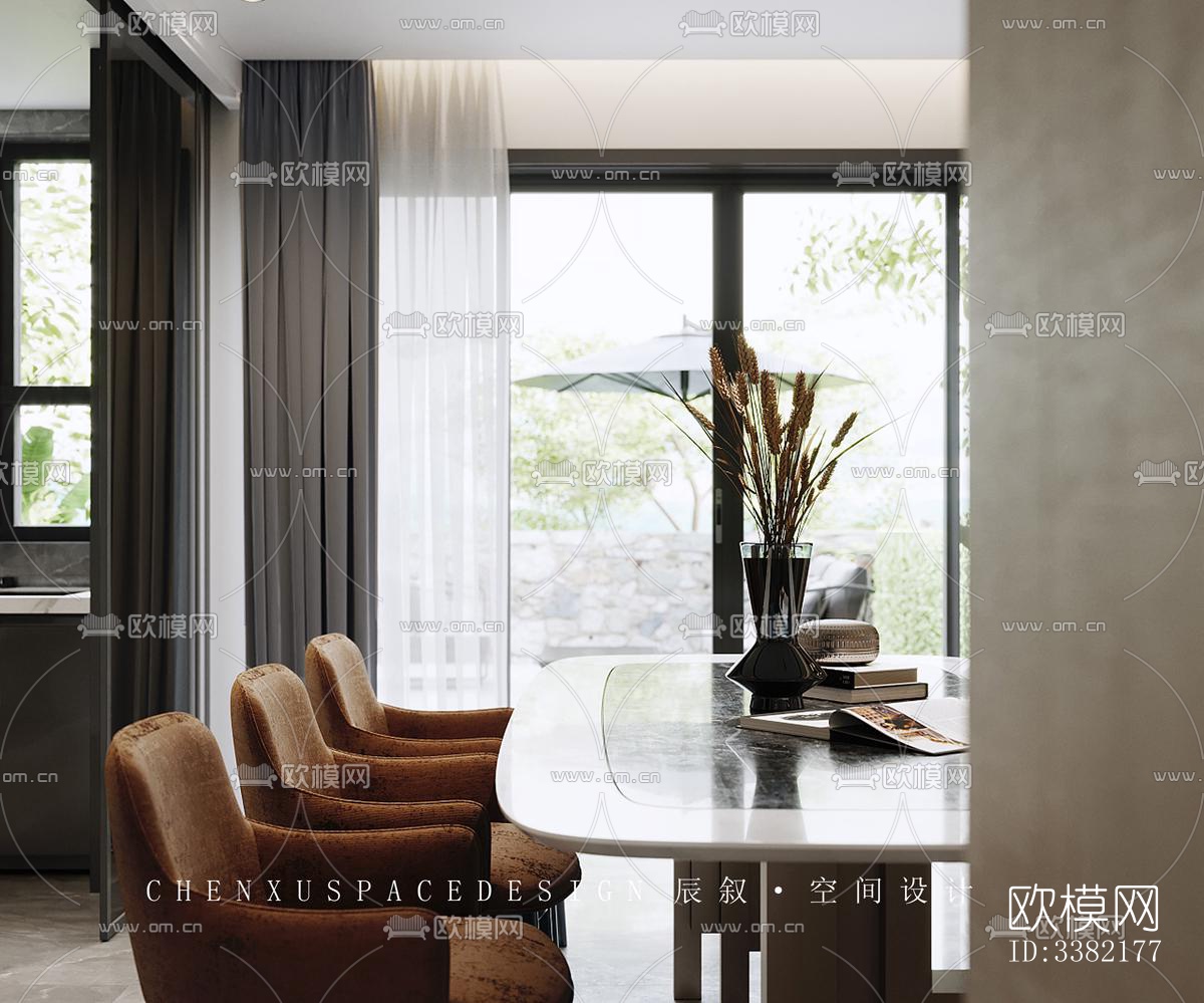 现代别墅效果图下载（渲染图6）