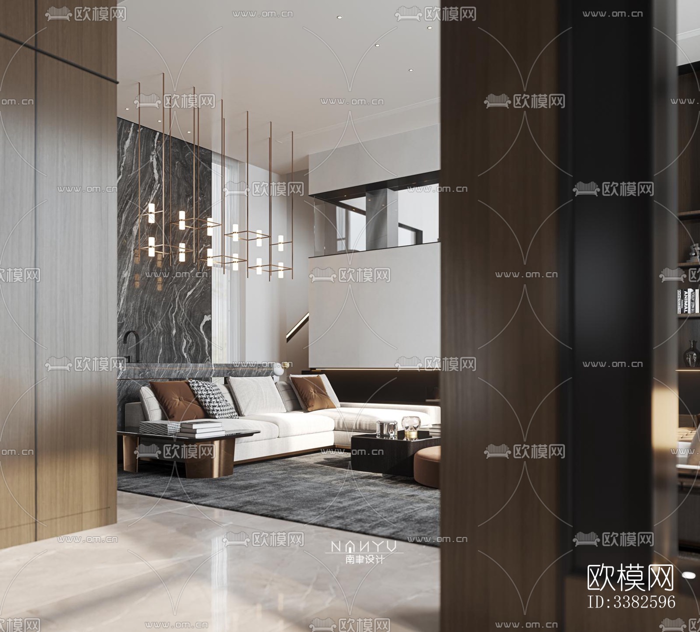 现代别墅效果图下载（渲染图5）