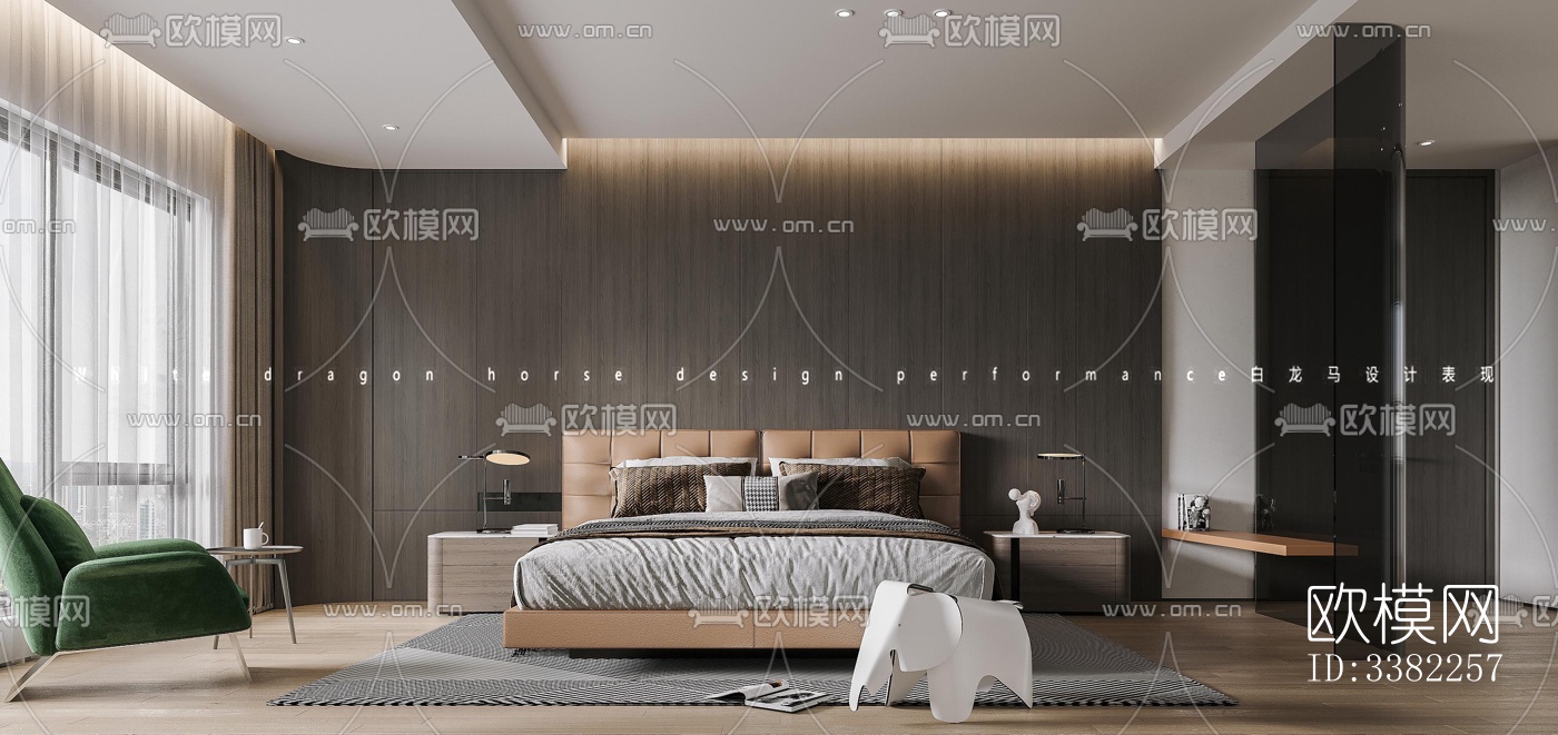 现代别墅效果图下载（渲染图9）