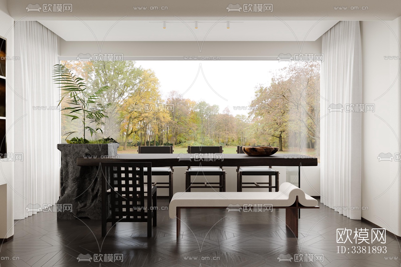 现代别墅效果图下载（渲染图8）