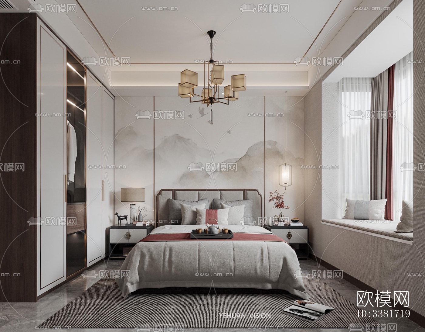 现代别墅效果图下载（渲染图7）