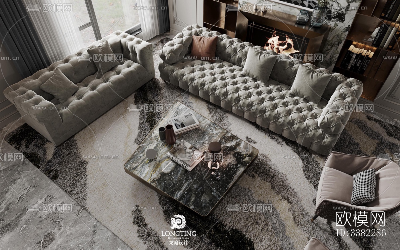 现代别墅效果图下载（渲染图5）