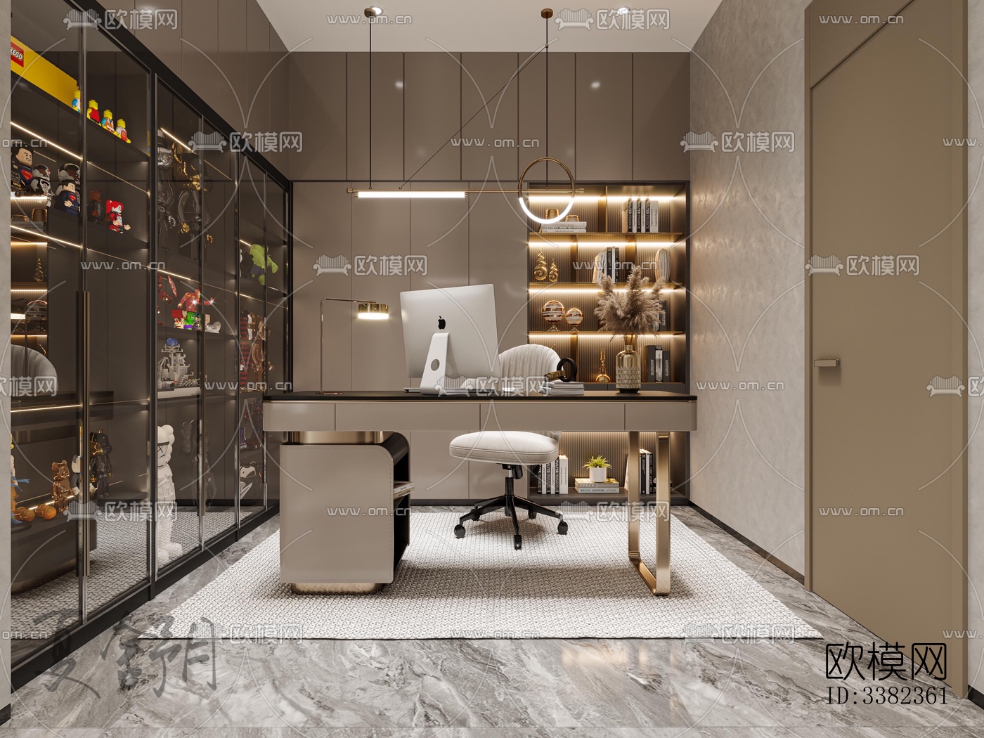 现代别墅效果图下载（渲染图9）