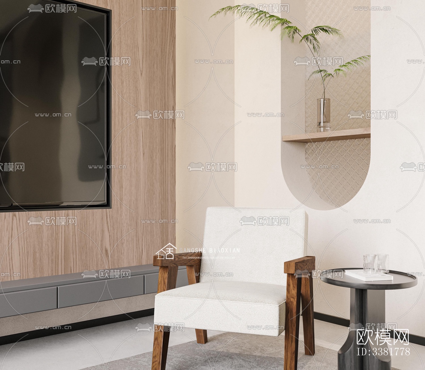 现代别墅效果图下载（渲染图5）