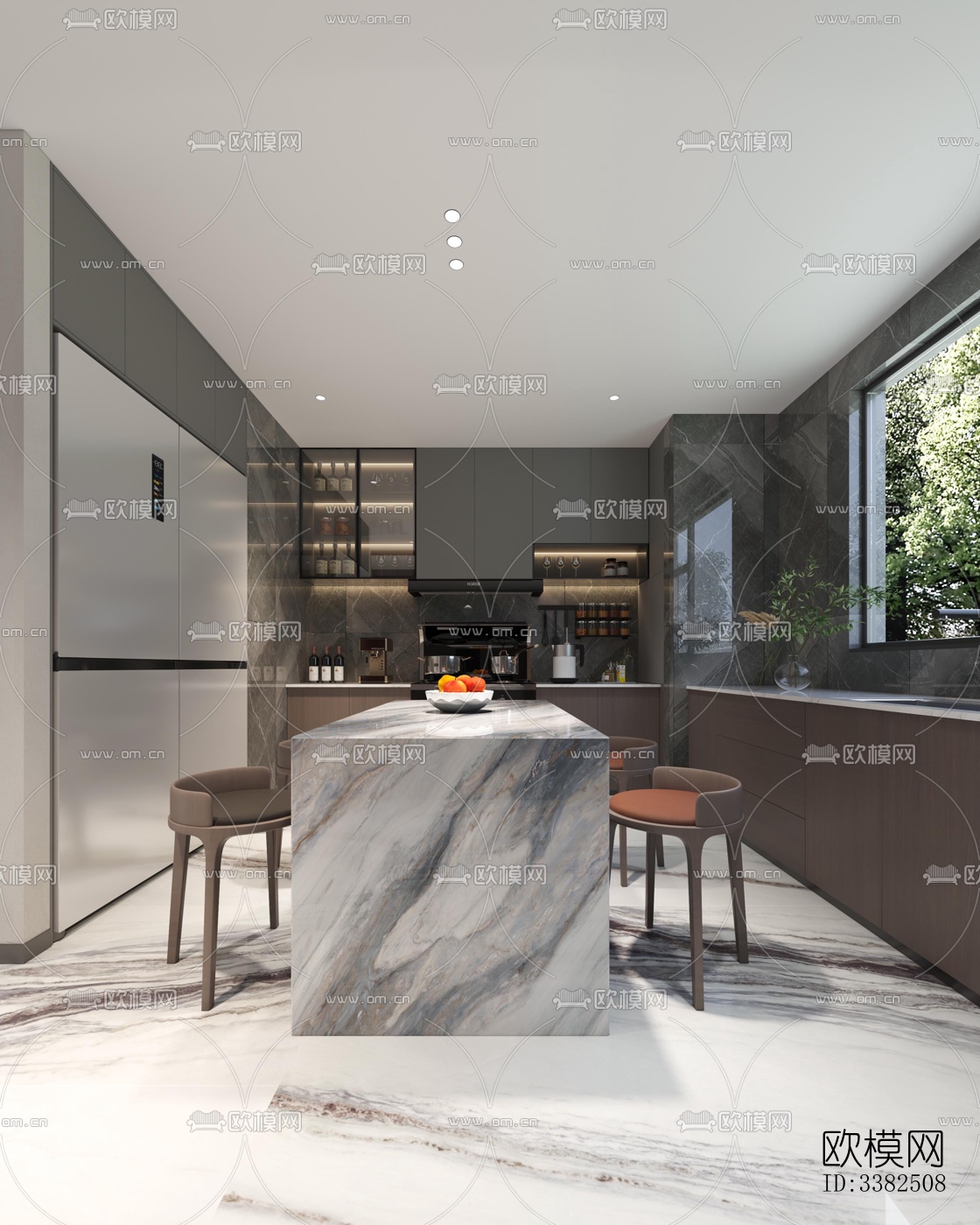 现代别墅效果图下载（渲染图2）