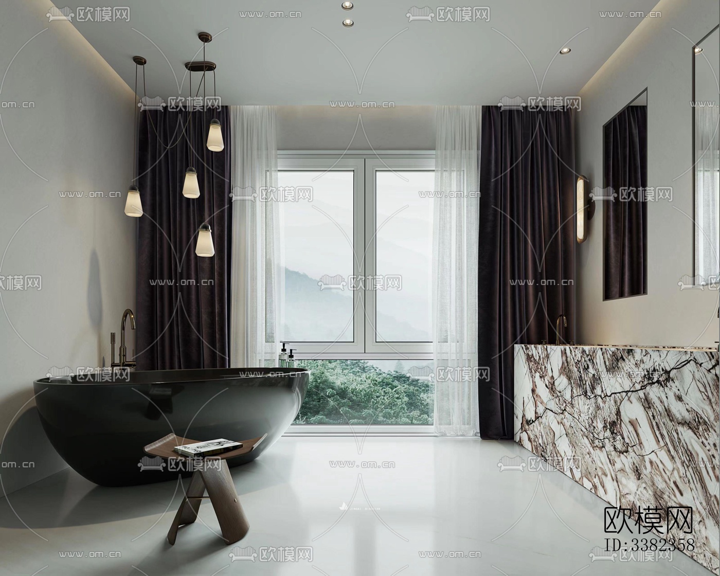 现代别墅效果图下载（渲染图3）