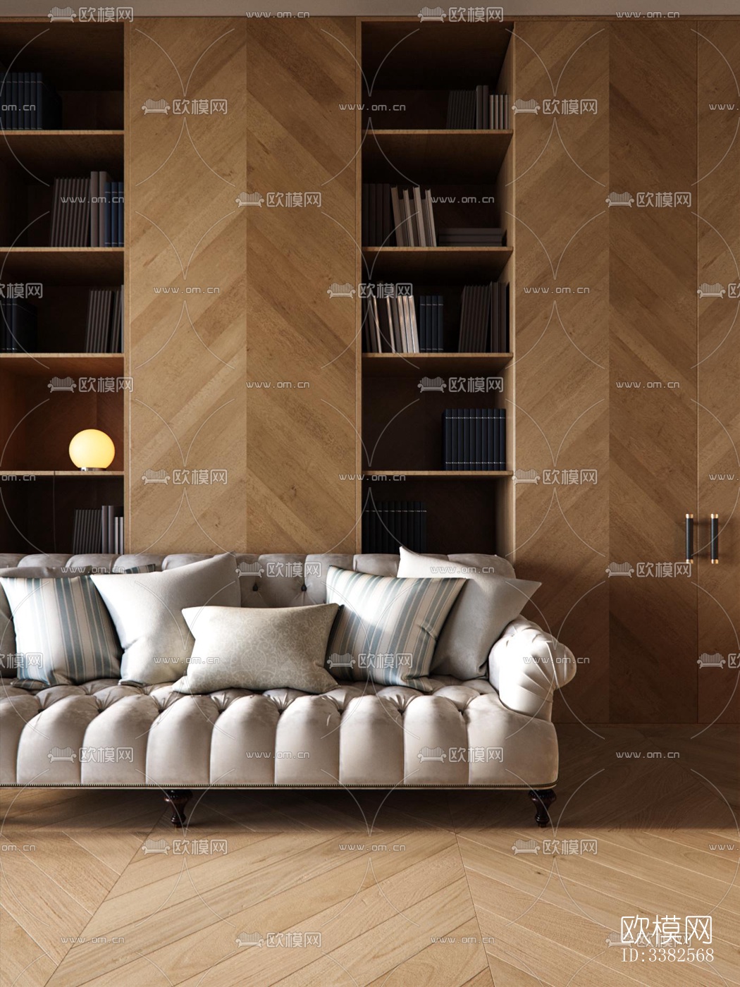 现代别墅效果图下载（渲染图4）