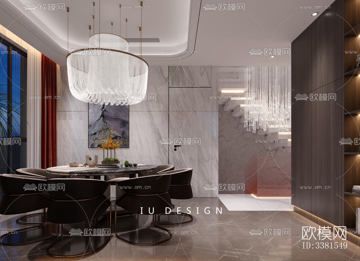 现代别墅效果图下载（渲染图9）