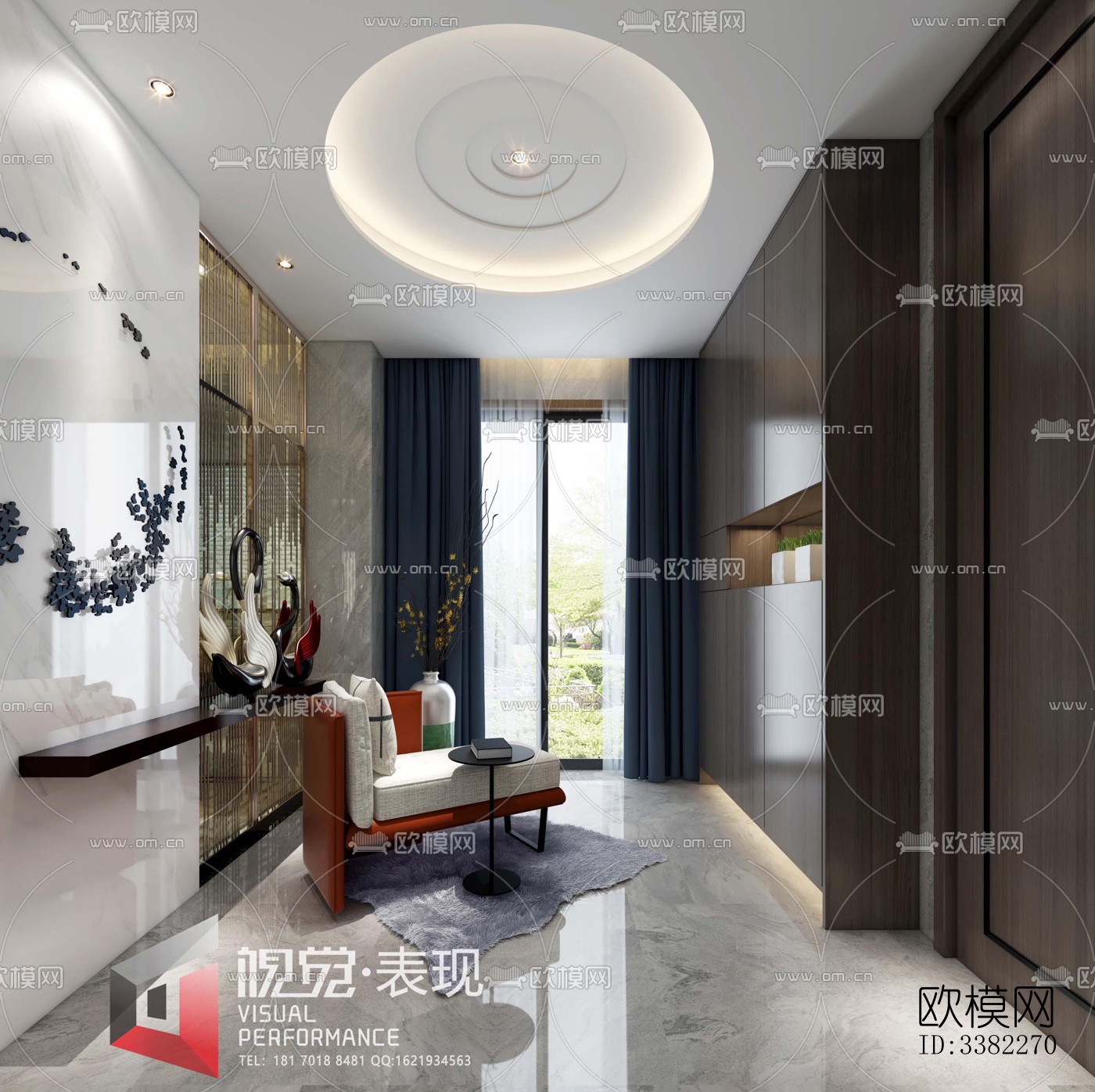 现代别墅效果图下载（渲染图6）