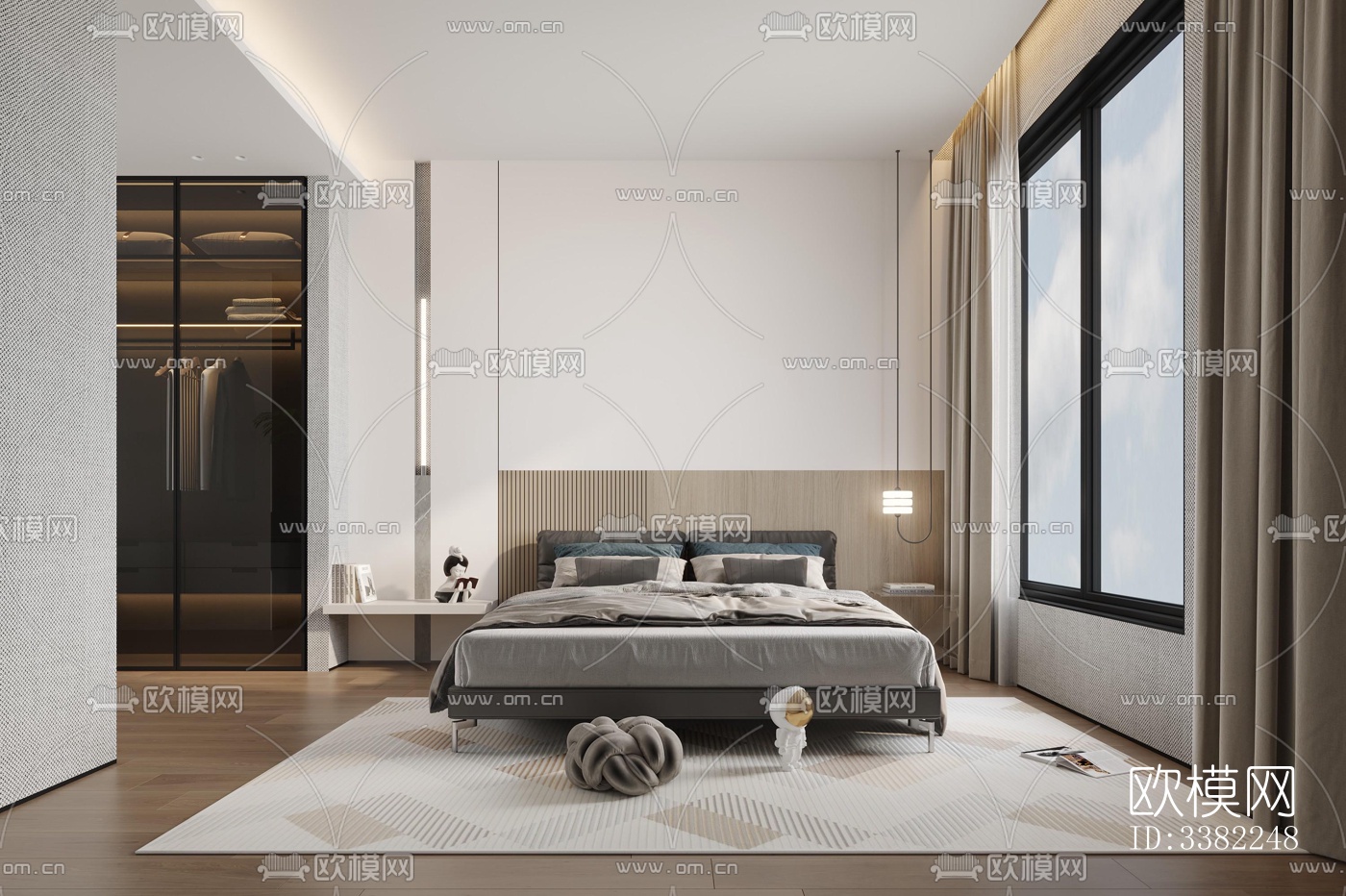 现代别墅效果图下载（渲染图16）