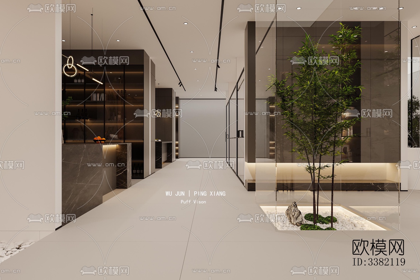 现代别墅效果图下载（渲染图11）