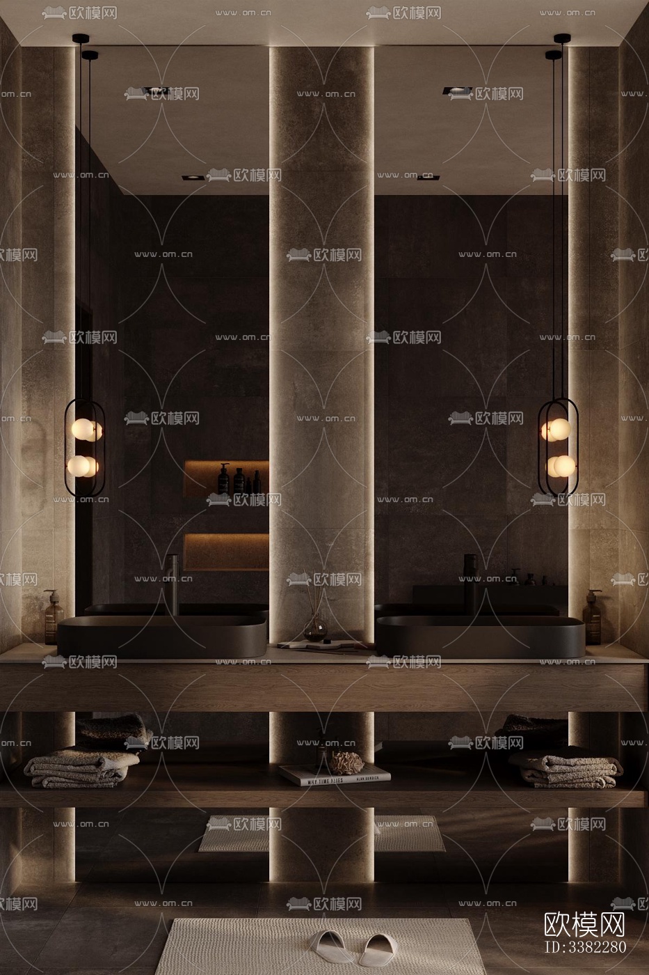 现代别墅效果图下载（渲染图9）