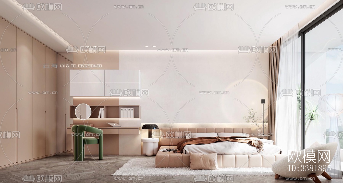 现代别墅效果图下载（渲染图3）