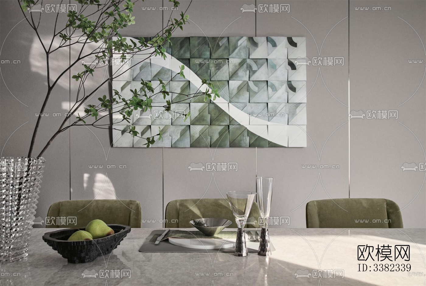 现代别墅效果图下载（渲染图13）