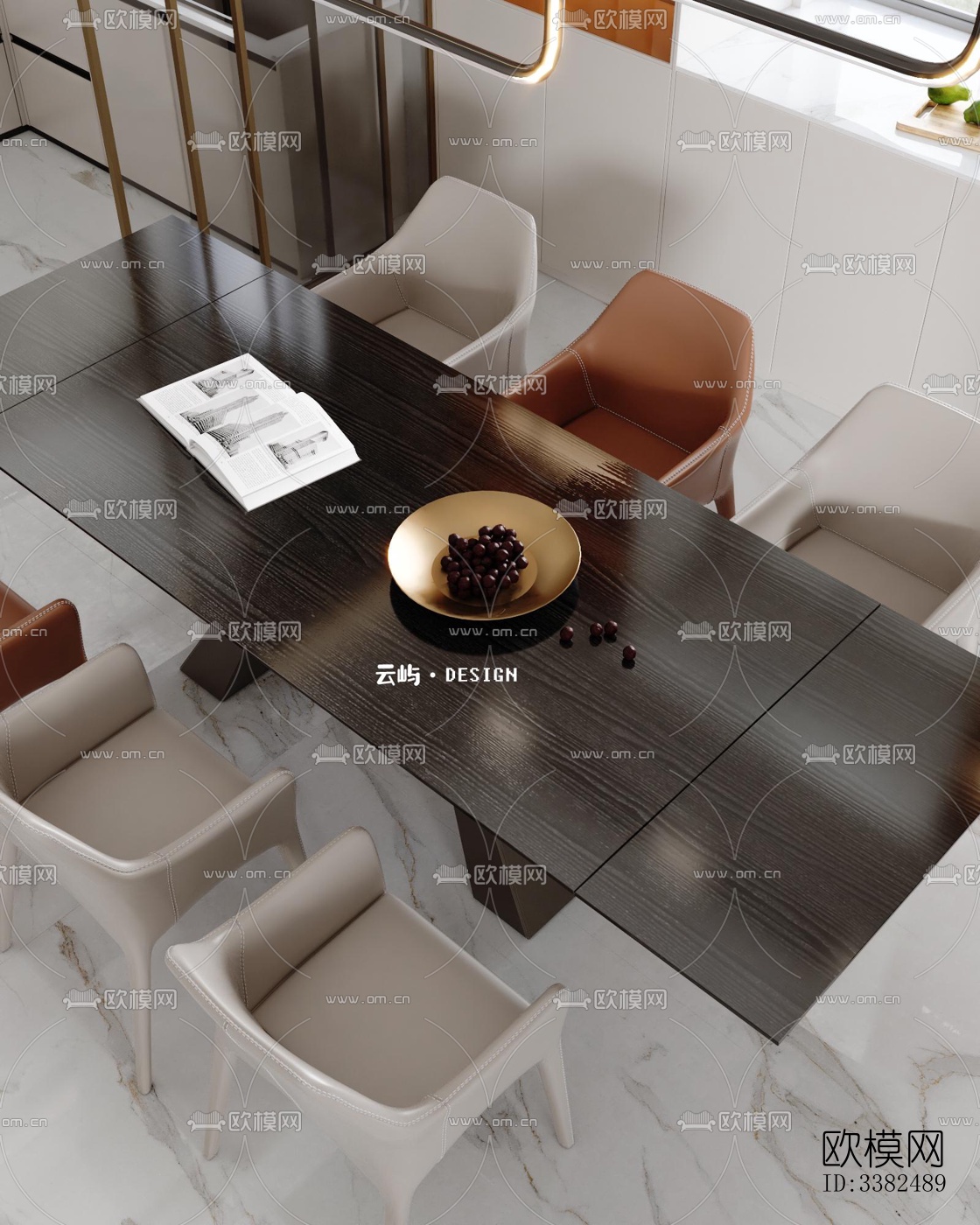 现代别墅效果图下载（渲染图4）