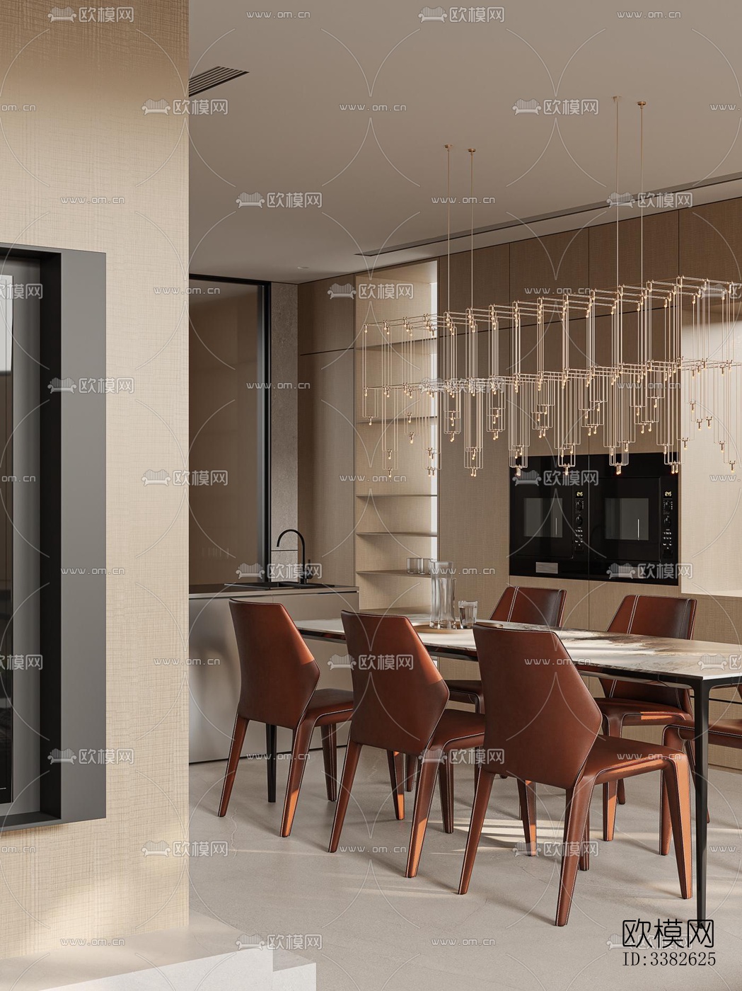 现代别墅效果图下载（渲染图7）