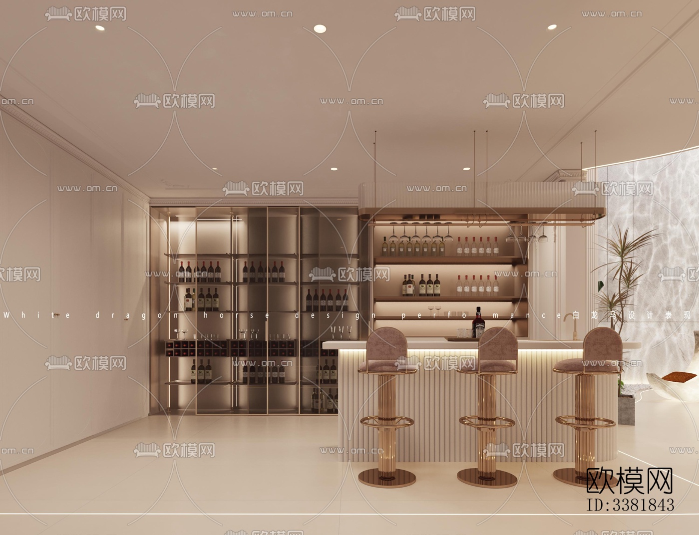 现代别墅效果图下载（渲染图7）