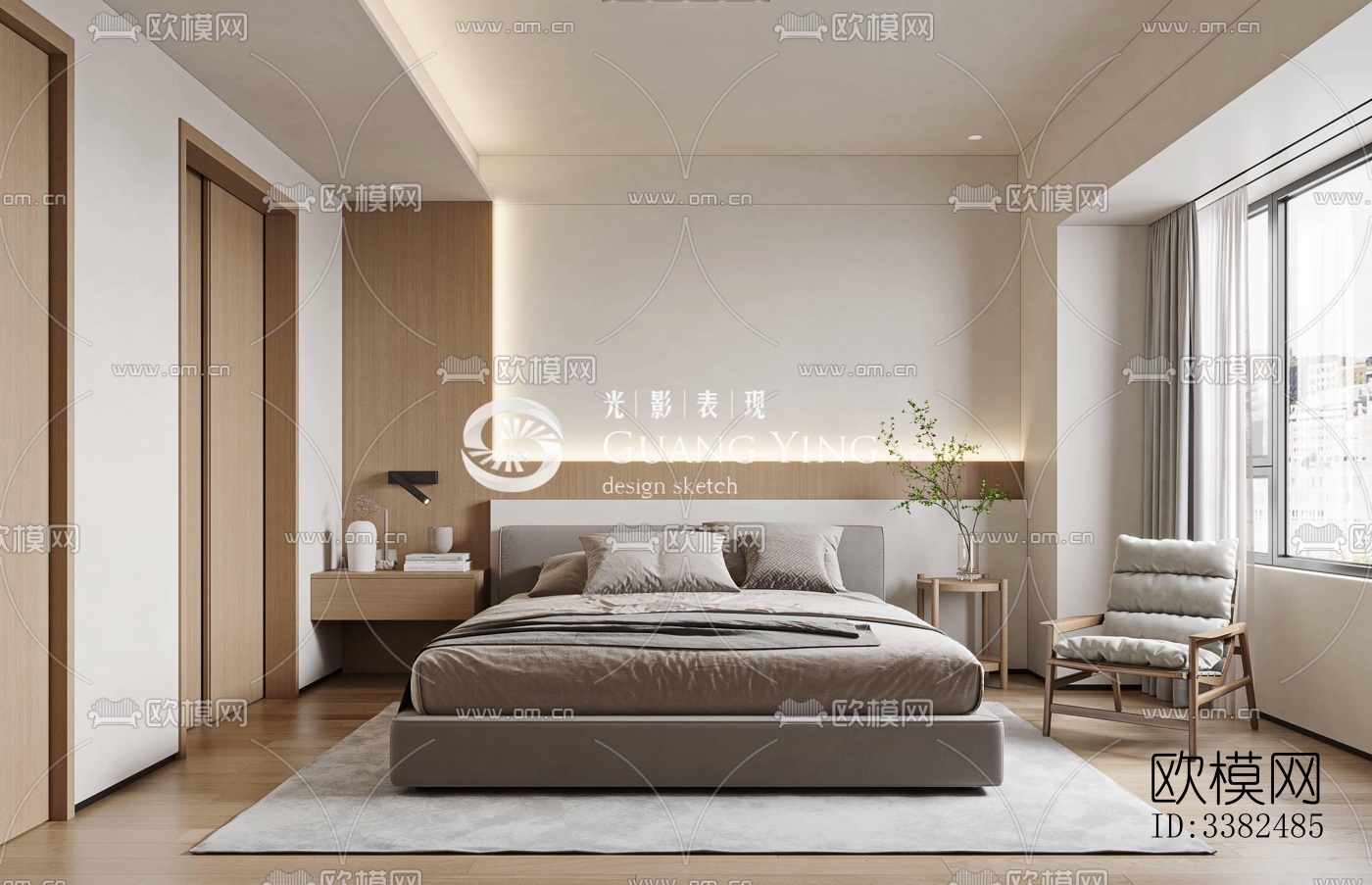 现代别墅效果图下载（渲染图6）