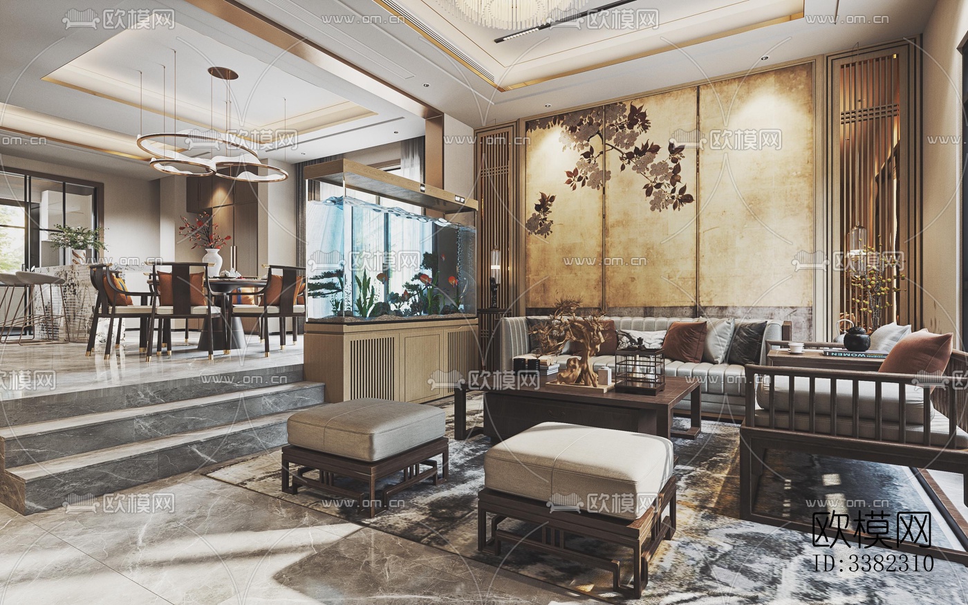 现代别墅效果图下载（渲染图11）