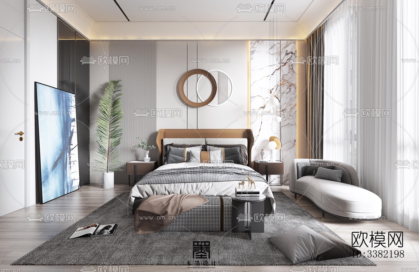 现代别墅效果图下载（渲染图9）