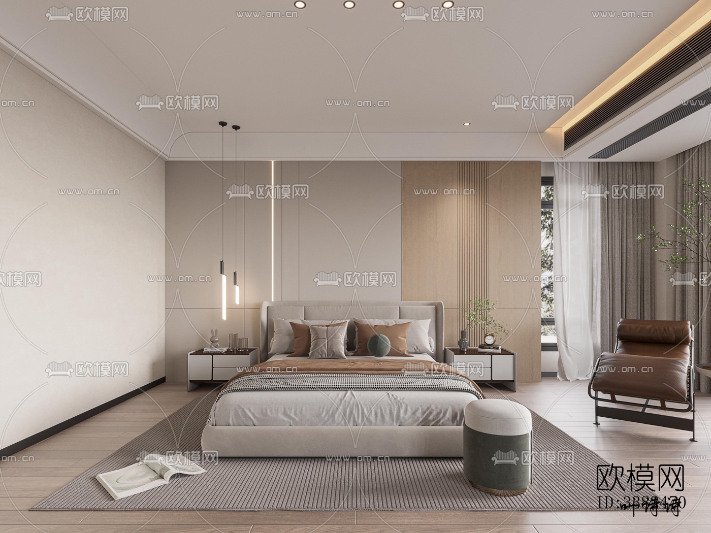 现代别墅效果图下载（渲染图9）