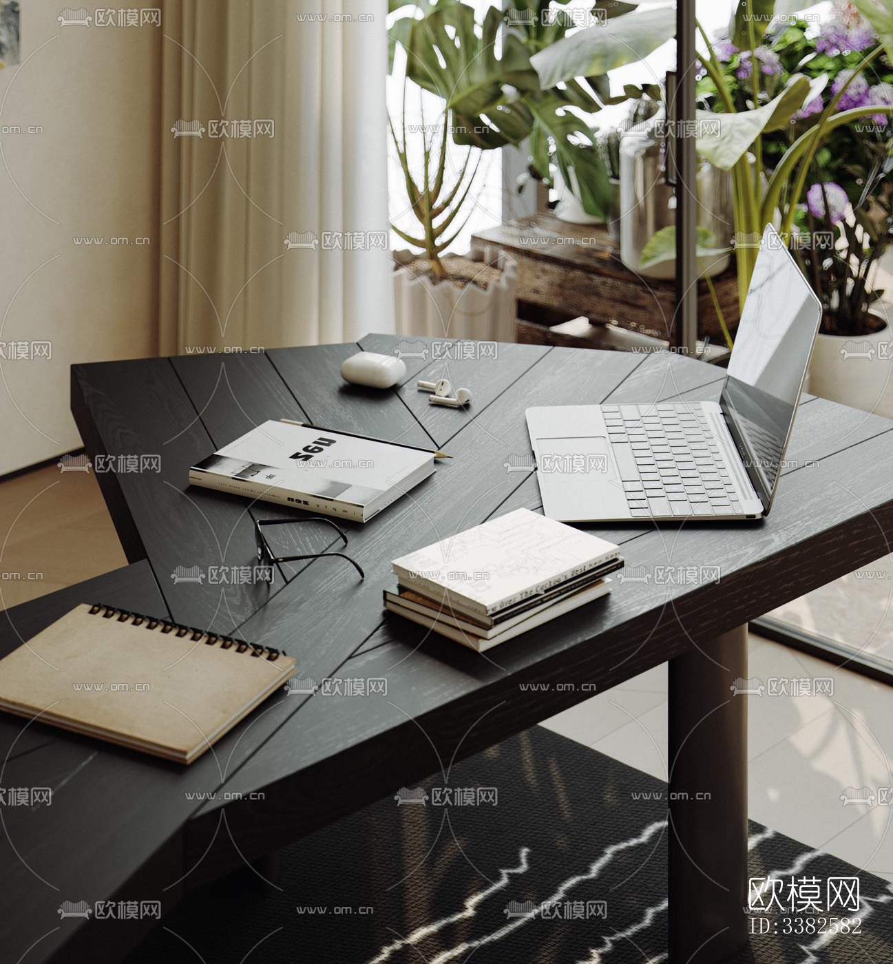 现代别墅效果图下载（渲染图15）