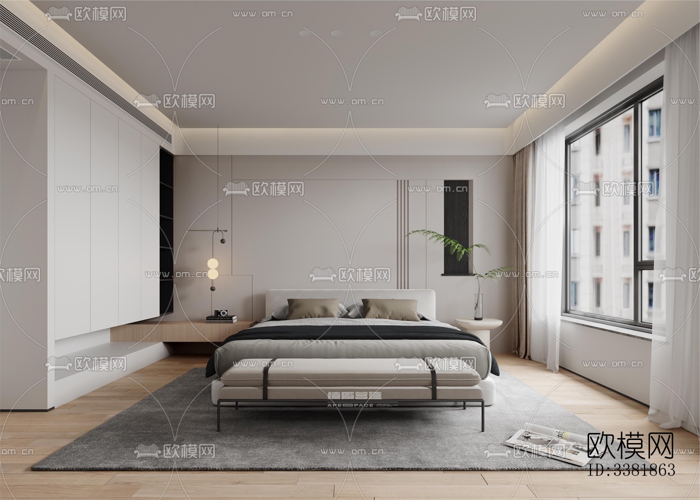 现代别墅效果图下载（渲染图2）