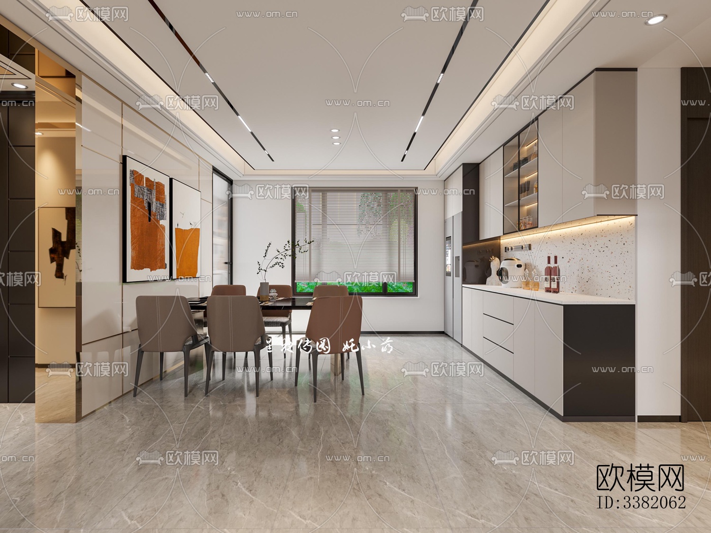 现代别墅效果图下载（渲染图2）